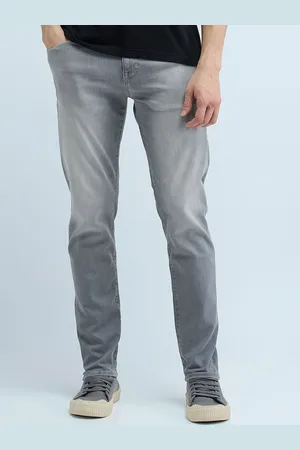 Flying Machine Men Slim Fit Heavy Fade Stretchable Jeans