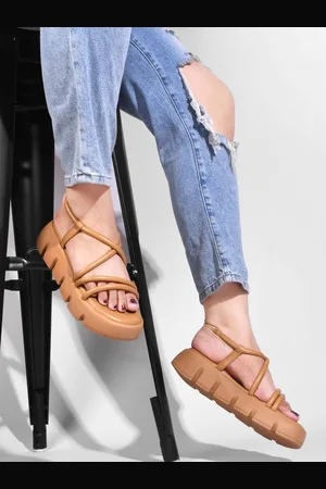 JM Looks Women Ethnic Platform Sandals