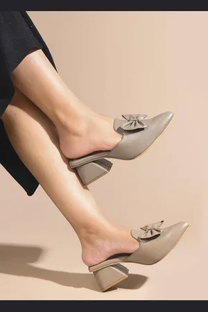 JM Looks Women Block Mules