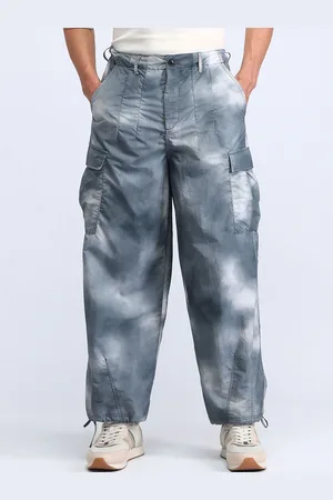 Flying Machine Men Self Design Trousers