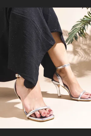 JM Looks Women Ethnic Stiletto Open Toe Sandals