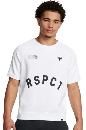 Under Armour Men Typography Printed Round Neck Cotton T-shirt