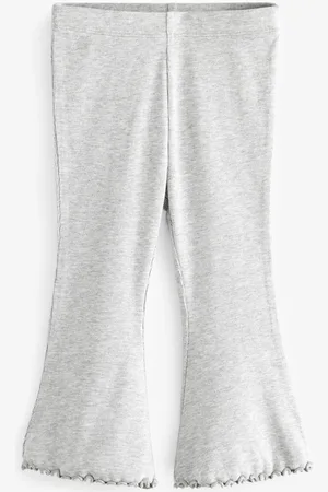 Next Girls Ribbed Flare Leggings