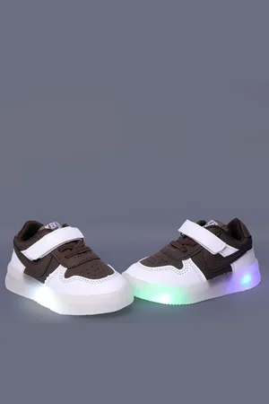 BAESD Kids Round Toe Velcro Sneakers