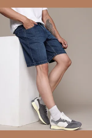Roadster The Life Co. Men Pure Cotton Denim Shorts