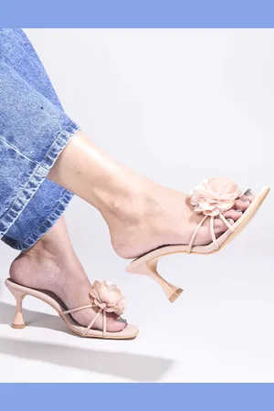 JM Looks Women Open Toe Stiletto Sandal