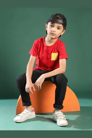 TALES & STORIES Boys Black Slim Fit Mid-Rise Clean Look Jeans