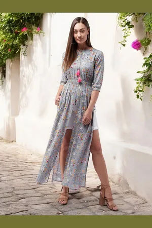 Miss Chase Women Floral Printed Longline Top