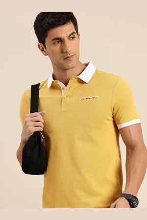 Being Human Polo Collar Pure Cotton T-shirt