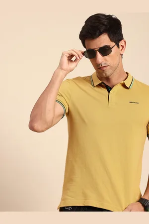 Being Human Pure Cotton Polo Collar T-shirt
