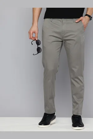 Flying Machine Men Printed Slim Fit Chinos Trousers