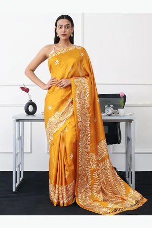 Tikhi Imli Ethnic Motifs Printed Ready to Wear Saree