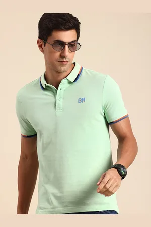Being Human Polo Collar Pure Cotton T-shirt