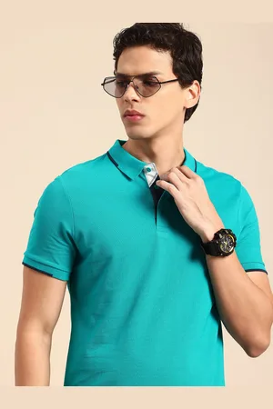 Being Human Polo Collar Pure Cotton T-shirt