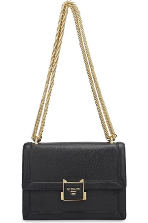 Da Milano Women Solid Structured Leather Shoulder Bag
