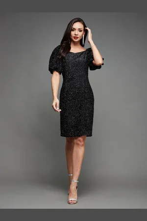 Miss Chase Women Georgette Bodycon Mini Dress