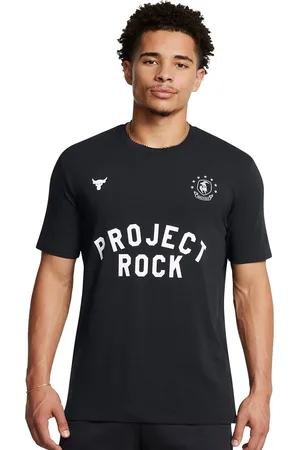 Under Armour Men Typography Printed Round Neck Cotton T-shirt
