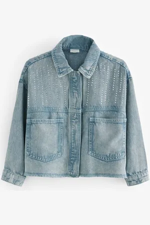Next Girls Sequin Embellished Lyocell Oversized Shacket