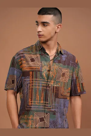 Ketch Men Opaque Printed Casual Shirt
