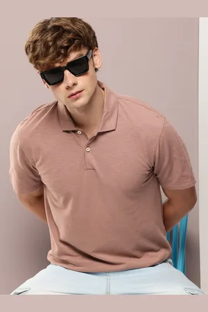 Kook N Keech Solid Polo Collar Pure Cotton T-shirt