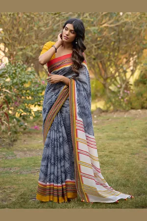Anouk Tie and Dye Dyed Saree