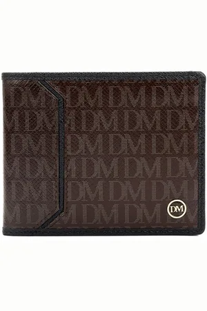 Da Milano Men Leather Two Fold Wallet