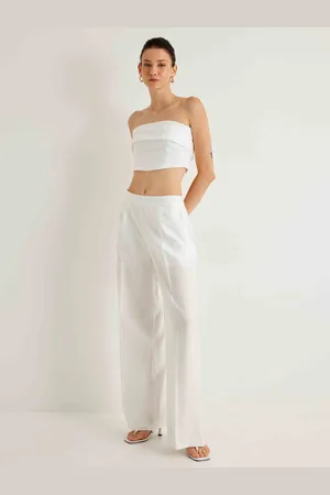 Koton Solid Strapless Tube Top