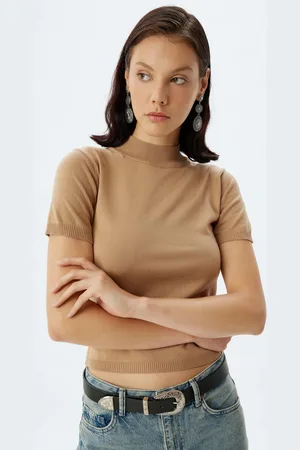 Koton Women Crop Pullover