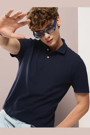 Kook N Keech Solid Polo Collar Pure Cotton T-shirt