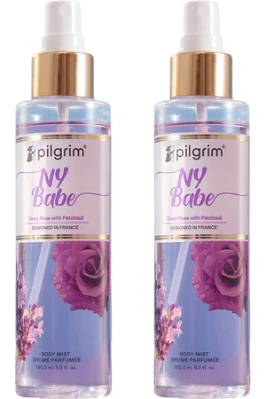 Pilgrim Set Of 2 Women NY Babe Long Lasting Body Mist - 150ml Each