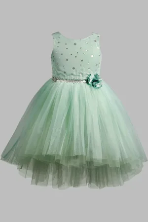 Toy Balloon Kids Girls Embellished Net Fit & Flare Dress