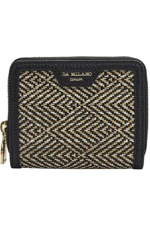 Da Milano Women Textured Leather Zip Around Wallet