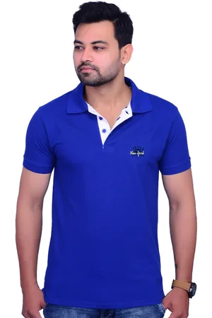 La Milano Men Polo Collar Slim Fit T-shirt
