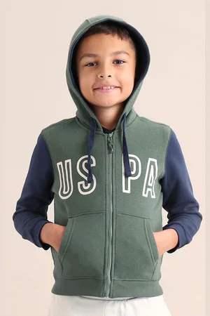 Ralph Lauren Boys Printed Hooded Long Sleeves Hooded Sweatshirt