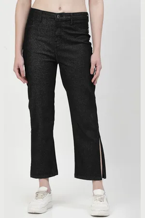 Cosmic Women Mid-Rise Slits Bootcut Jeans