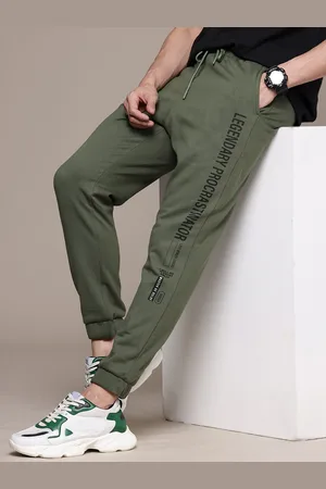 WROGN Men Printed Comfort Fit Joggers