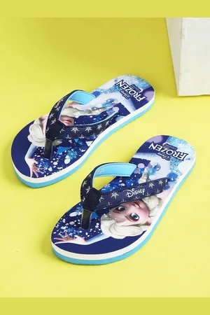 Kidsville Girls Frozen Printed Thongs Flip Flop