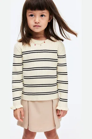 H&M Girls Rib-Knit Jumper