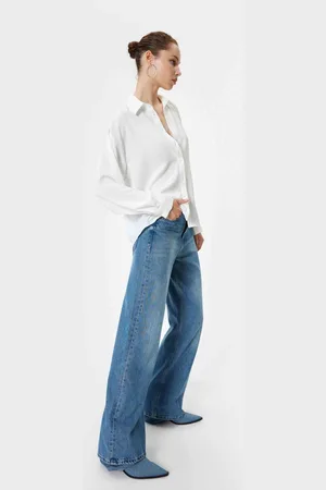 Koton Women Solid Spread Collar Oversized Casual Shirt