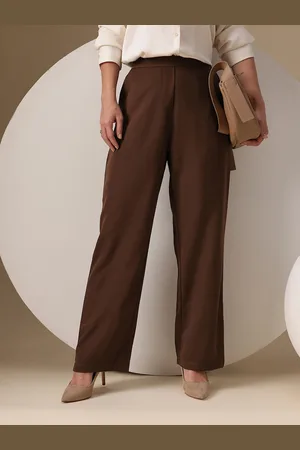 Chemistry Women Wide Leg Casual Trousers