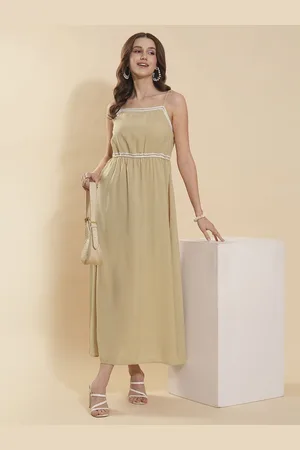 DressBerry Women Lace Detail Maxi Dress