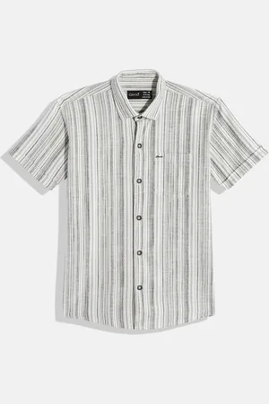 CAVIO Boys Comfort Striped Pure Cotton Casual Shirt