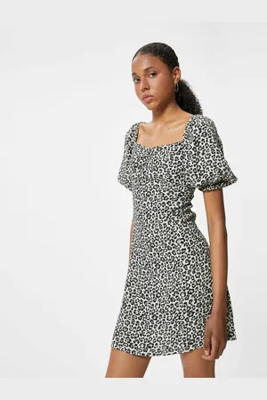 Koton Women Animal Printed Sheath Dress