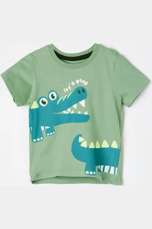 Lifestyle Boys Graphic Printed Round Neck Cotton T-shirt