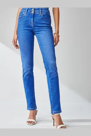 Next Women Slim Fit High-Rise Light Fade Stretchable Jeans