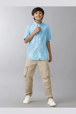 UNDER FOURTEEN ONLY Boys Opaque Casual Shirt
