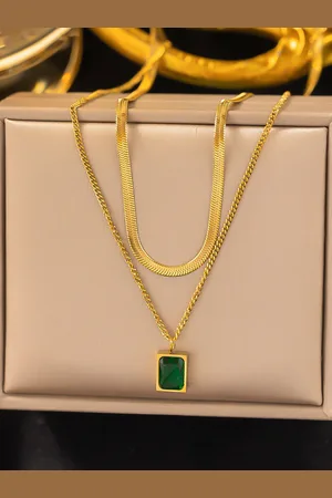 Jewels Galaxy Gold-Plated Necklace
