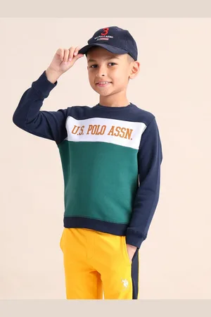 Ralph Lauren Boys Printed Cotton Pullover Sweatshirt
