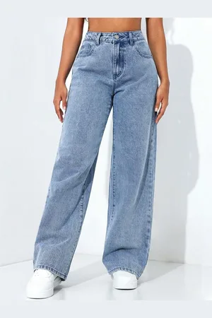 KOTTY Women Straight Fit High-Rise Stretchable Jeans