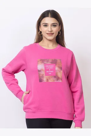 Cheribell Women Geometric Printed Sweatshirt